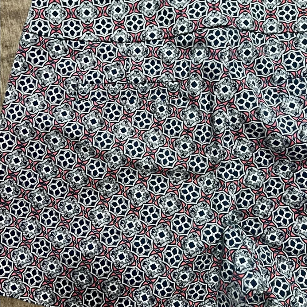 J.‎ Crew High Waist Black and White Geometric Shorts 10